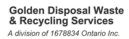 Golden Disposal Waste & Recycling Services